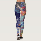 Leggings Couleurs violettes de chaos (Dos)