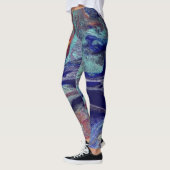 Leggings Couleurs violettes de chaos (Gauche)