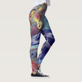 Leggings Couleurs violettes de chaos (Droite)
