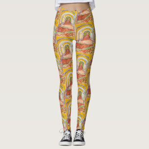 Leggings Couloir de Van Gogh Asile Jaune Art Impressionnist