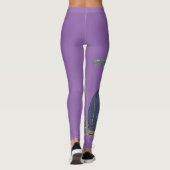 Leggings Coupe Arbre Ours Gros Ours Scène Extérieure Conçu (Dos)