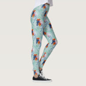 LEGGINGS COUPE DE PANSIERS | LÉGUMES FLORAUX (Droite)