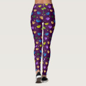 LEGGINGS COUPES DE CAFÉ & LÉGINES POIS (Dos)