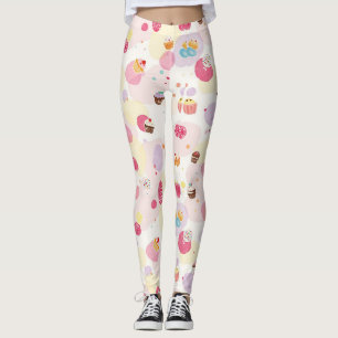 Leggings Coupettes sucrées Ballons arroser Camo