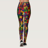 Leggings Coups de pinceau (Dos)