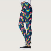 Leggings Courbe arc-en-ciel (Gauche)