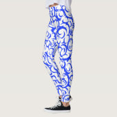 Leggings Courbes bleues (Gauche)