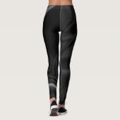 Leggings Courbes foncées et ondulation en gris foncé ? (Dos)