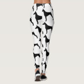 Leggings Courez avec votre dobermann (Dos)
