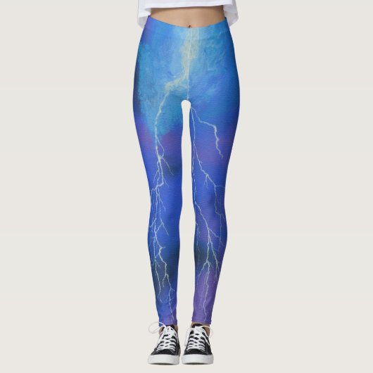 Leggings Courez comme la foudre - Légumineuses (Devant)