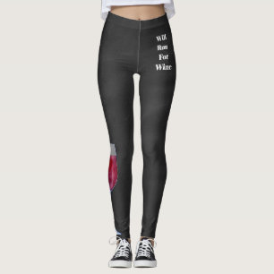 Leggings Courra pour des guêtres de vin (le gris affligé)