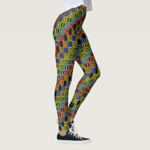 Leggings Courrier multicolore cool sport