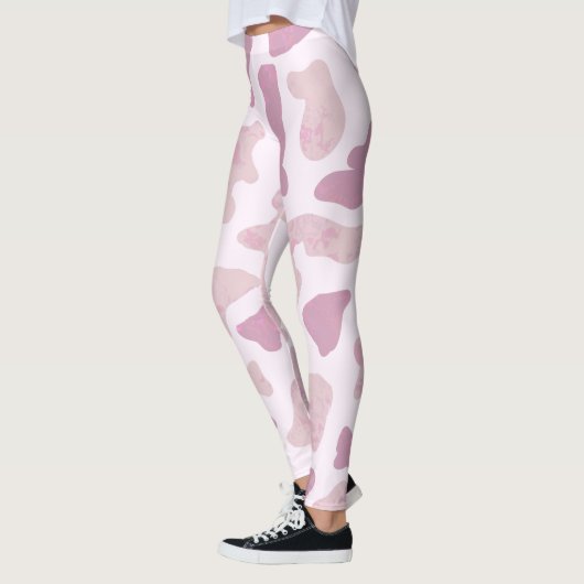 Leggings Cow Print Pattern (Gauche)