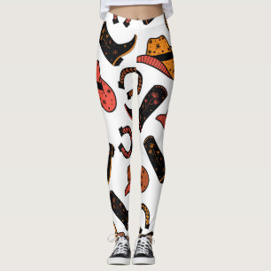 Leggings Cowboy Ranch : Wild West Seamless.