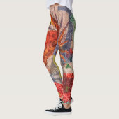 Leggings Crabe Plage Nautique Art de la mer (Gauche)