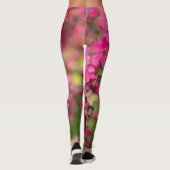Leggings Crabe Pommes en fleurs (Dos)