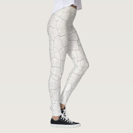 Leggings crack blanc (Droite)