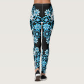 Leggings Crâne à sucre bleu (Dos)