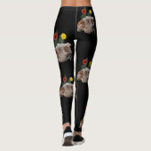 Leggings Crâne animal, cactus, fleurs et une mignonne araig (Dos)