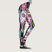 Leggings Crâne de Dia de los Muertos Sugar (Droite)