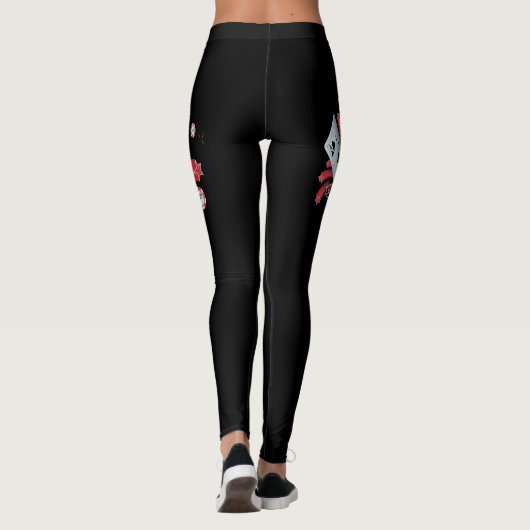 Leggings Crâne de jeu (Dos)