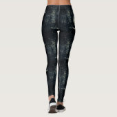 Leggings Crâne Effrayant d'Halloween (Dos)