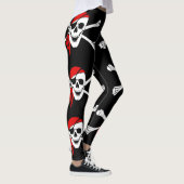 Leggings Crâne et os croisés de pirate (Droite)