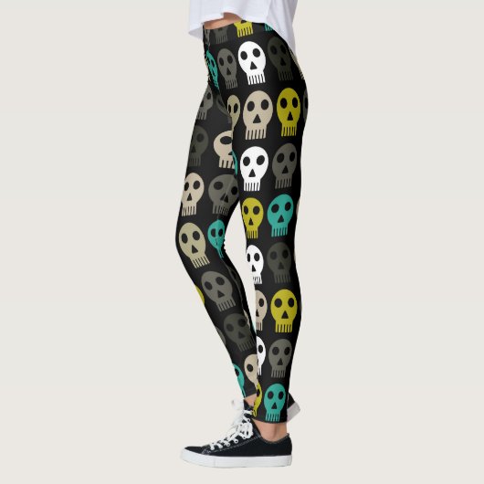 Leggings Crâne funky (Gauche)