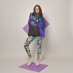Leggings crâne funky