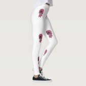 Leggings crâne rose (Droite)
