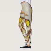Leggings Crâne tiré à la main (Gauche)