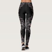 Leggings Crâne vintage Girly (Dos)