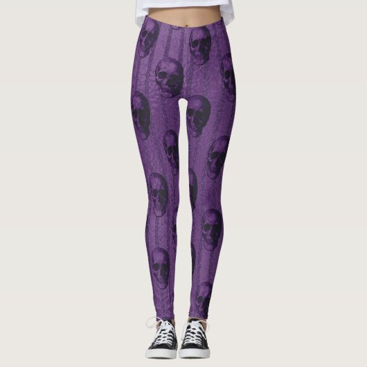 Leggings Crânes (Devant)