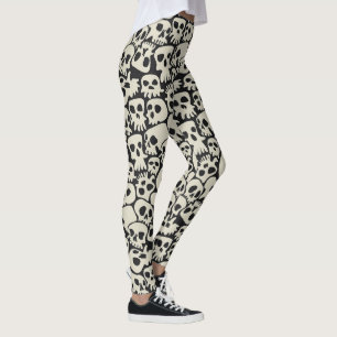 Leggings Crânes
