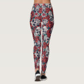 Leggings Crânes à sucre (Dos)