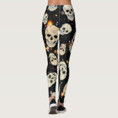 Leggings Crânes dans l'espace (Dos)