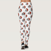 Leggings Crânes de Père Noël (Dos)