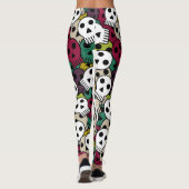 Leggings Crânes d'Halloween (Dos)