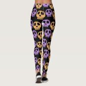 Leggings Crânes d'Halloween (Dos)