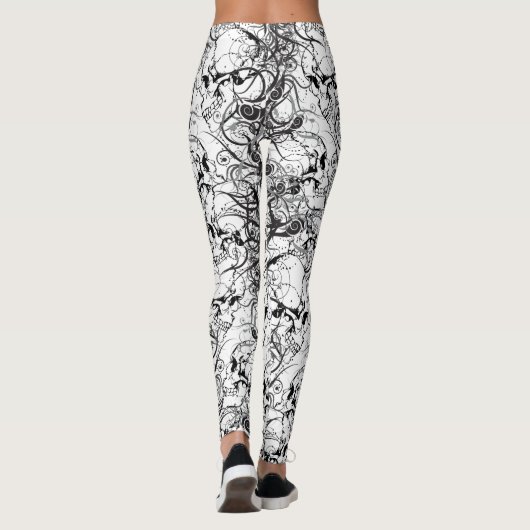 Leggings Crânes d'Imaginaire (Dos)
