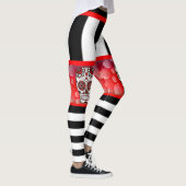 Leggings Crânes Et Roses (Droite)