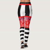 Leggings Crânes Et Roses (Dos)