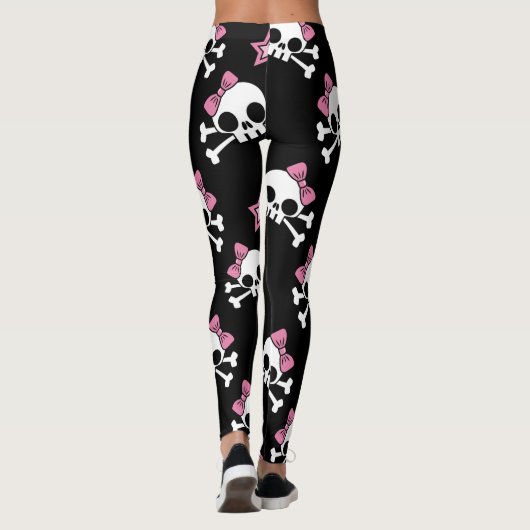 Leggings Crânes Girly (Dos)