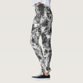 Leggings Crânes Grunge/Leggings (Gauche)