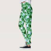 Leggings Crânes verts (Gauche)