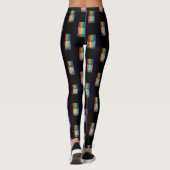 Leggings Crayon arc-en-ciel (Dos)