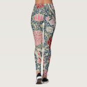 Leggings Crayon Pattern (de William Morris) Art (Dos)