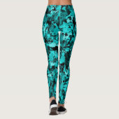 Leggings Craze Turquoise... (Dos)