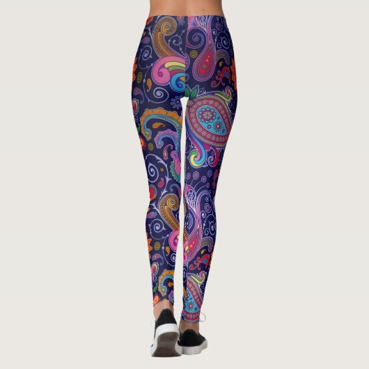 Leggings Crazy Funky Paisley (Dos)