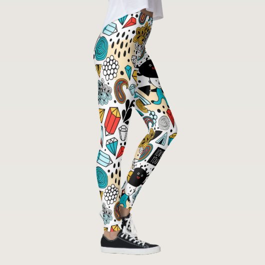 Leggings Crazy head (Droite)